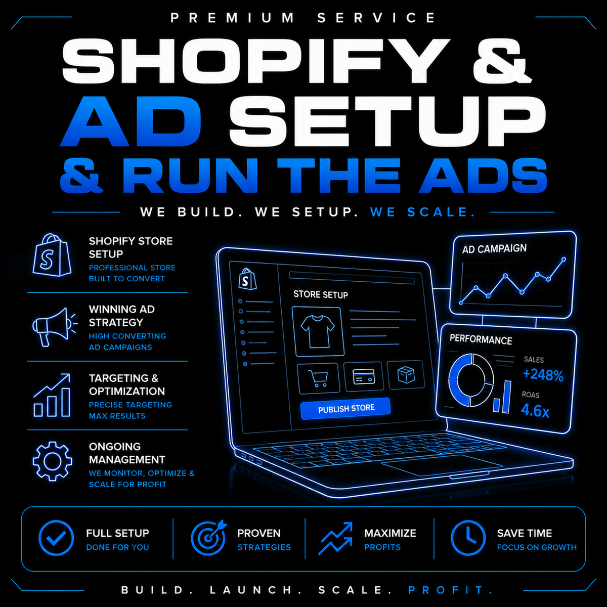 EZZSUPPLYSELLS SHOPIFY STORE+AD SETUP