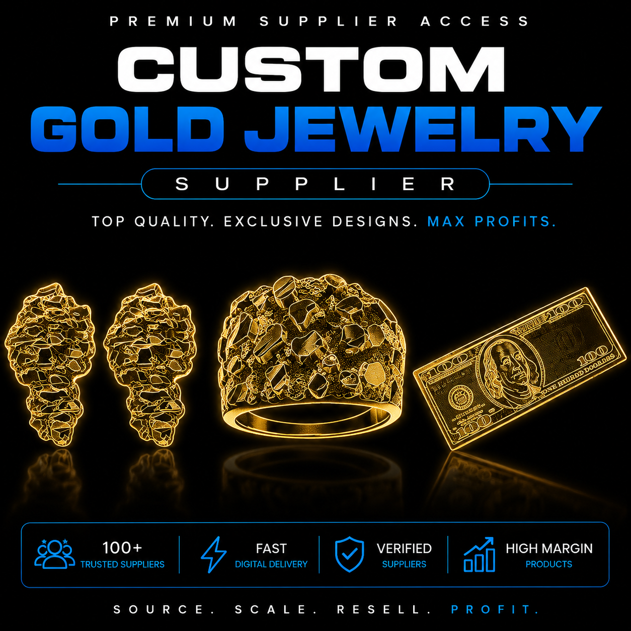 CUSTOM GOLD JEWELRY SUPPLIER DIGITAL ACCESS
