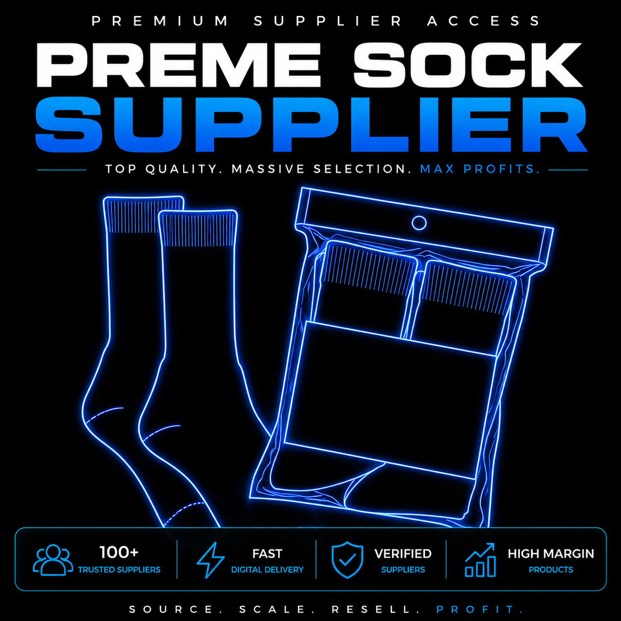 EZZSUPPLYSELLS PREME SOCK SUPPLIER DIGITAL ACCESS
