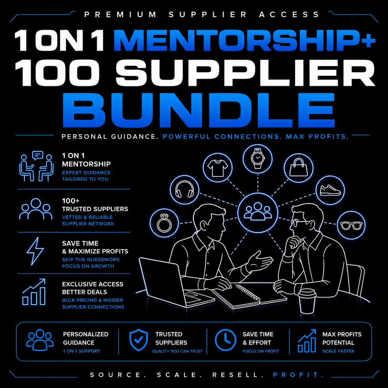 EZZSUPPLYSELLS MENTORSHIP+100 SUPPLIER LIST BUNDLE