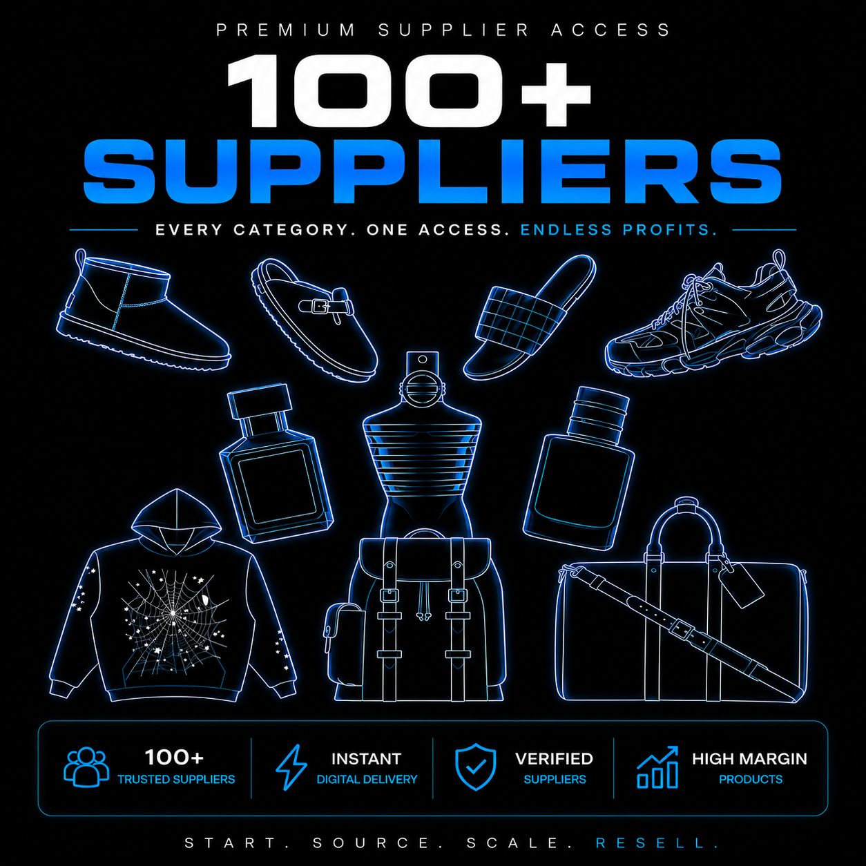 EZZSUPPLYSELLS 100+ SUPPLIER DIGITAL ACCESS