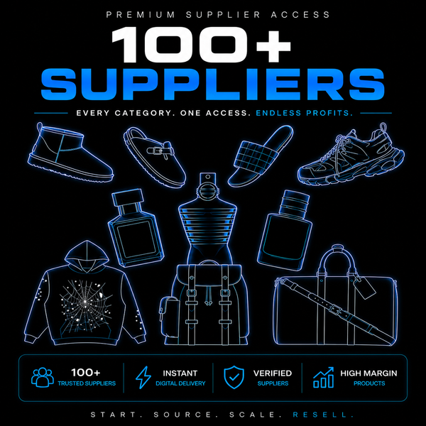100+SUPPLIERS COMPLETE BUNDLE