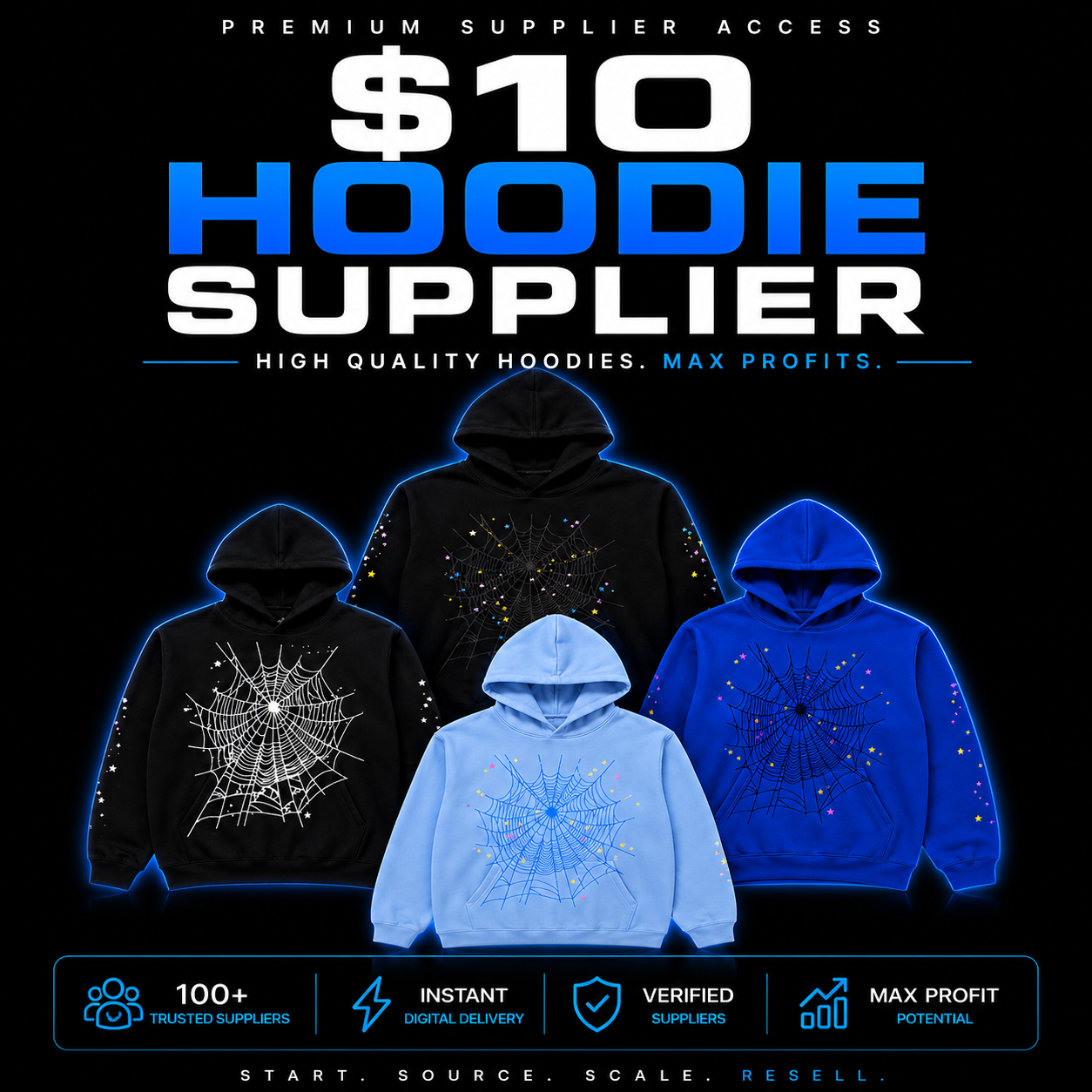 EZZSUPPLYSELLS $10 Hoodie Supplier Digital Access