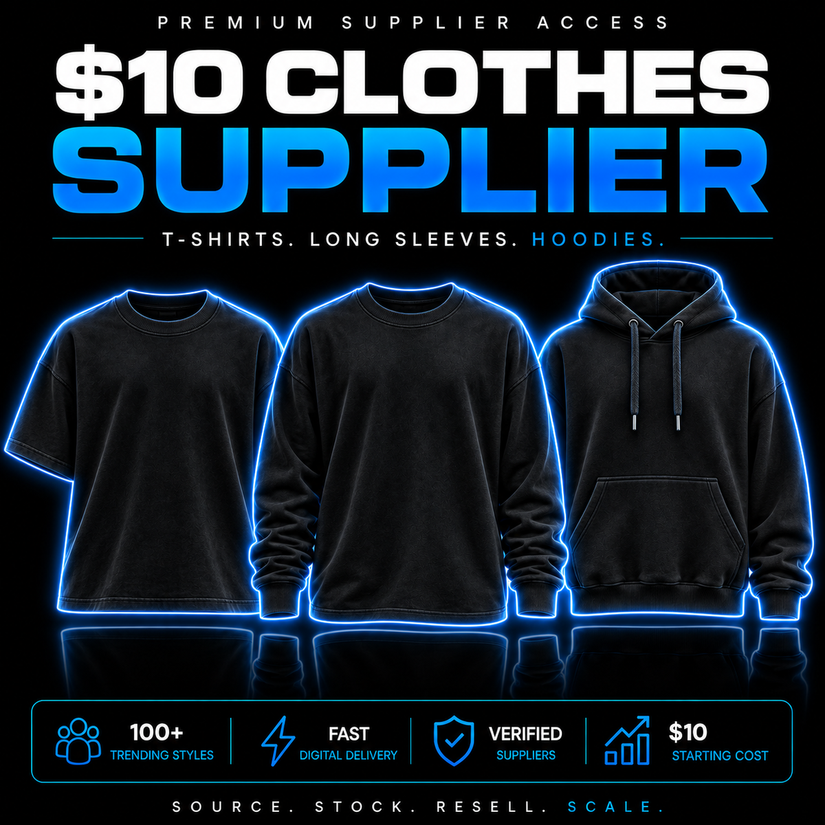 $10 CLOTHES SUPPLIER ACCESS